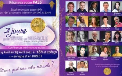 Conférence Spiritualité: “21 jours pour Vivre un Miracle”